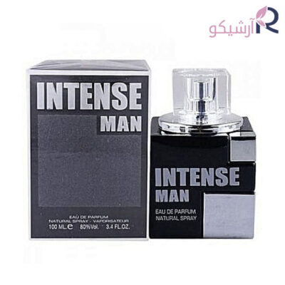 ادوپرفیوم فراگرنس ورد اینتنس من Fragrance World intense man مردانه حجم 100 میلی لیتر