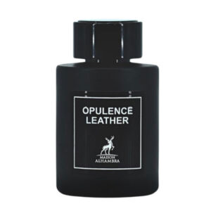ادکلن الحمبرا امبر لدر (Opulence Leather) زنانه و مردانه حجم 100 میلی لیتر