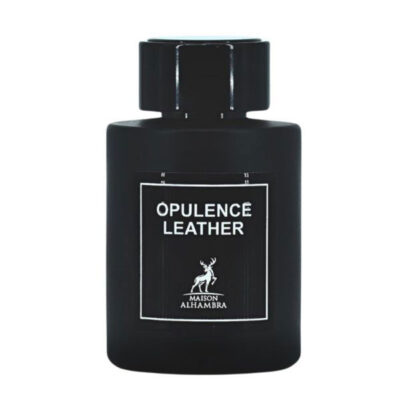 ادکلن الحمبرا امبر لدر (Opulence Leather) زنانه و مردانه حجم 100 میلی لیتر
